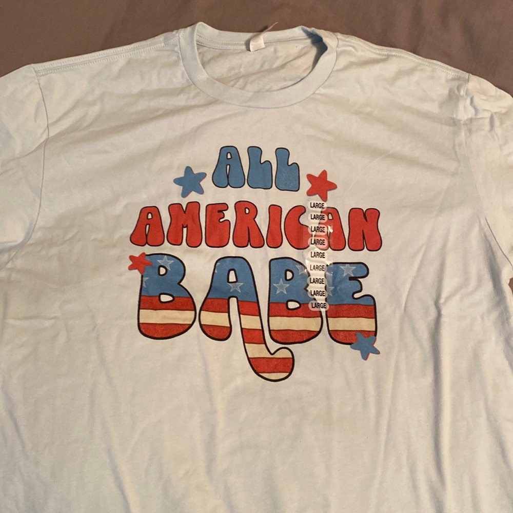 All American Babe tee